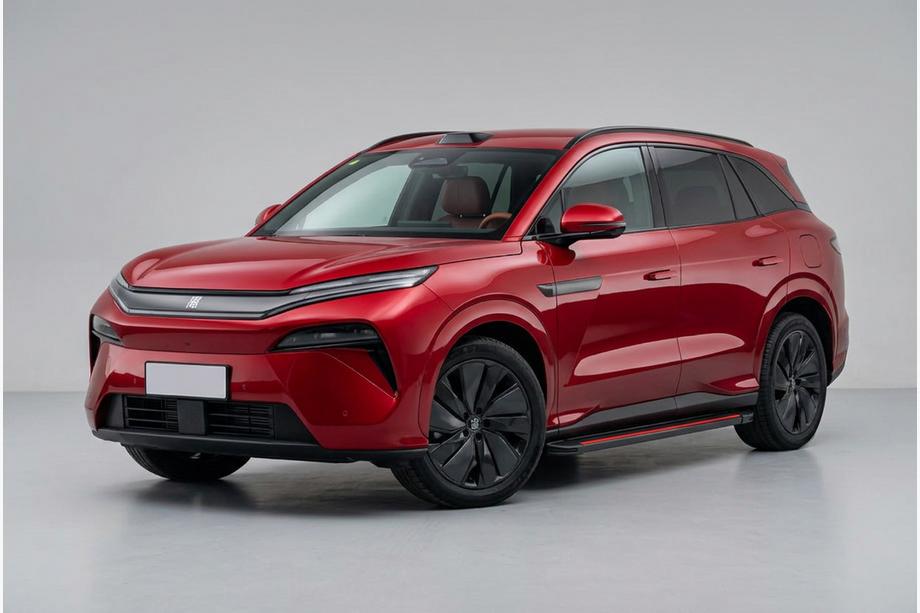 BYD Tang 2025– Seitliche Trittbretter Maya Red (2 Stk., Aluminium) Image
