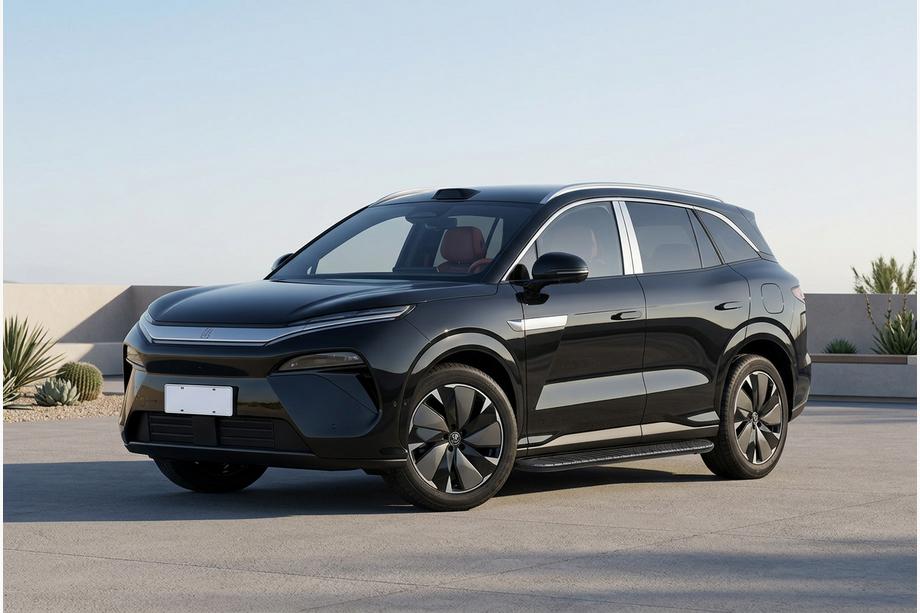 BYD Tang 2025– Seitliche Trittbretter Bosphorus Black (2 Stk., Aluminium) Image