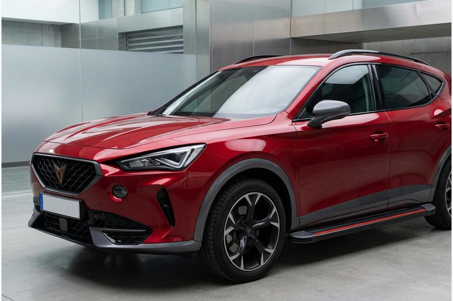 Cupra Formentor 2020- Seitliche Trittbretter Maya Red (2 Stk., Aluminium) Image