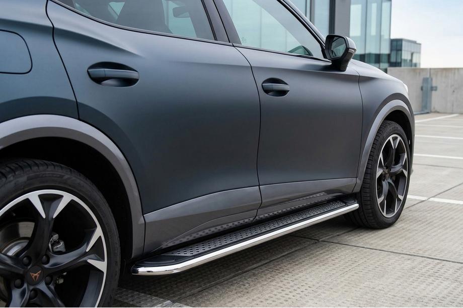 Cupra Formentor 2020- Seitenschweller Maydos V2 (2 Stk., Aluminium & Edelstahl) Image