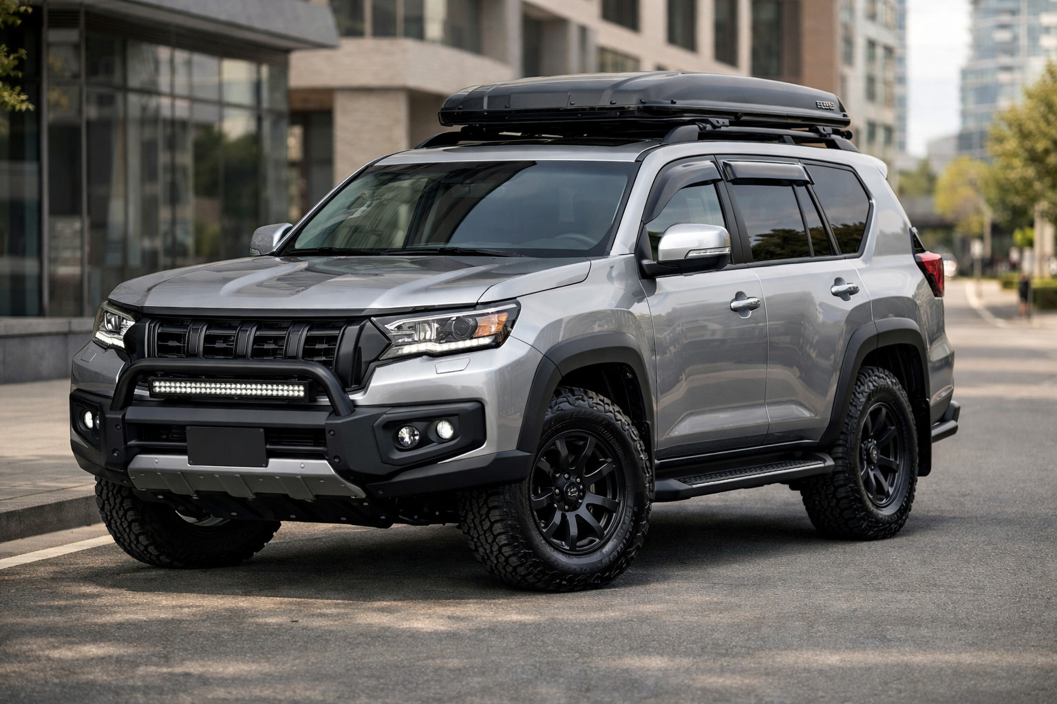 Start-Upgrade für Toyota Land Cruiser Prado 250 in der Stadt