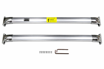 Lexus LX570/450d 2008-2022 Dachträger Quertraversen für integrierte Reling OEM (2 Stk.) Chrom Foto 2