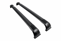 Land Rover Discovery III 2004–2009 Dachträger Quertraversen für integrierte Reling OEM (2 Stk.) Schwarz Foto 13