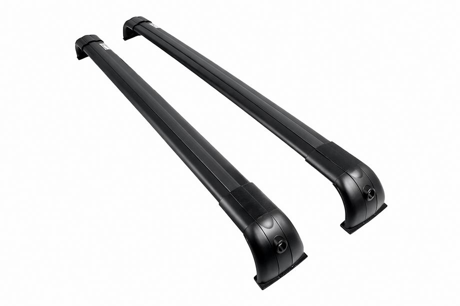 Land Rover Discovery III 2004–2009 Dachträger Quertraversen für integrierte Reling OEM (2 Stk.) Grau Foto 13