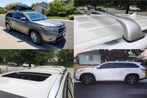 Toyota Highlander 2013-2019 Dachträger Quertraversen für integrierte Reling OEM (2 Stk.) Foto 2