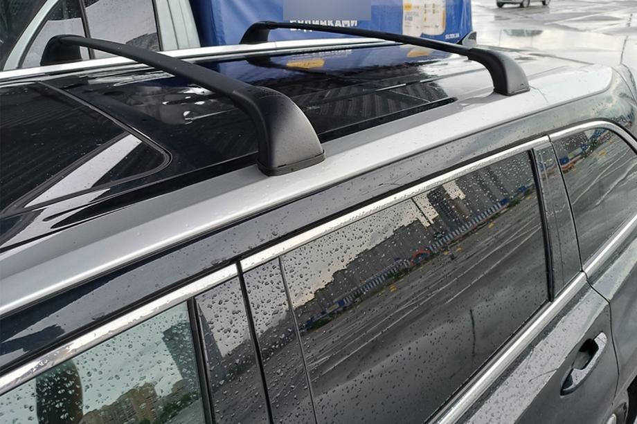 Toyota Highlander 2013-2019 Dachträger Quertraversen für integrierte Reling OEM (2 Stk.) Image