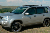 Nissan X-trail T31 2007-2014 Dachträger-Querträger für OEM-Aufnahmepunkte, abschließbar (2 Stk.) Foto 7