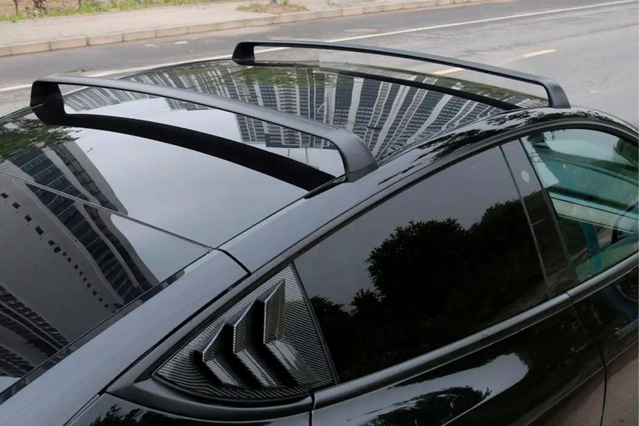 Tesla Model 3 2017- Dachträger-Querträger für OEM-Aufnahmepunkte, abschließbar (2 Stk.) Image