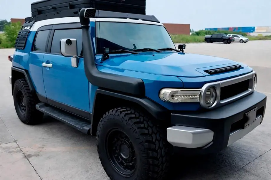 Toyota FJ Cruiser 2006-2022 Seitliche Trittbretter HARMS (2 Stk) Image