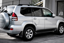 Toyota Land Cruiser Prado 120 2002-2009 Seitliche Trittbretter HARMS (2 Stk) Foto 3