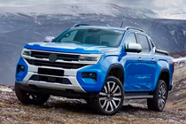 Ford Ranger 2022- OEM Dachreling, grau (ABS-Kunststoff, Klebemontage) Foto 2