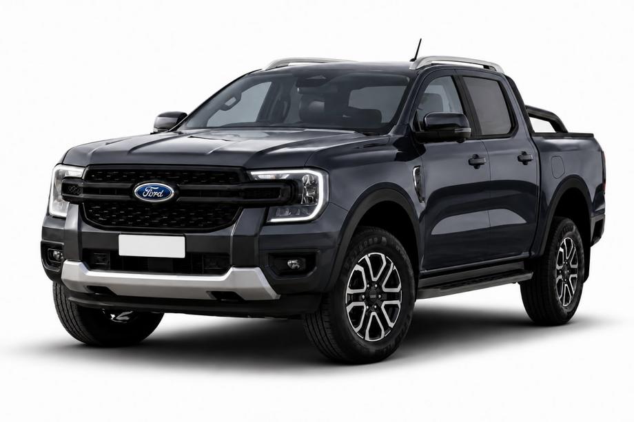Ford Ranger 2022- OEM Dachreling, grau (ABS-Kunststoff, Klebemontage) Image