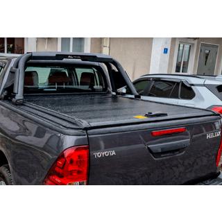 OEM Rollladen-Laderaumabdeckung (2020+, mechanisch mit Griff und Schloss) Toyota Hilux 2015- Foto 2