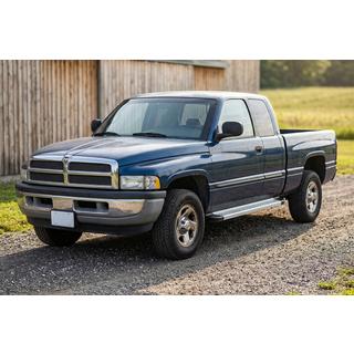 Seitliche Trittbretter Maya V2 (Set, Aluminium) Dodge RAM (BR/BE) 1994–2002 Foto 1