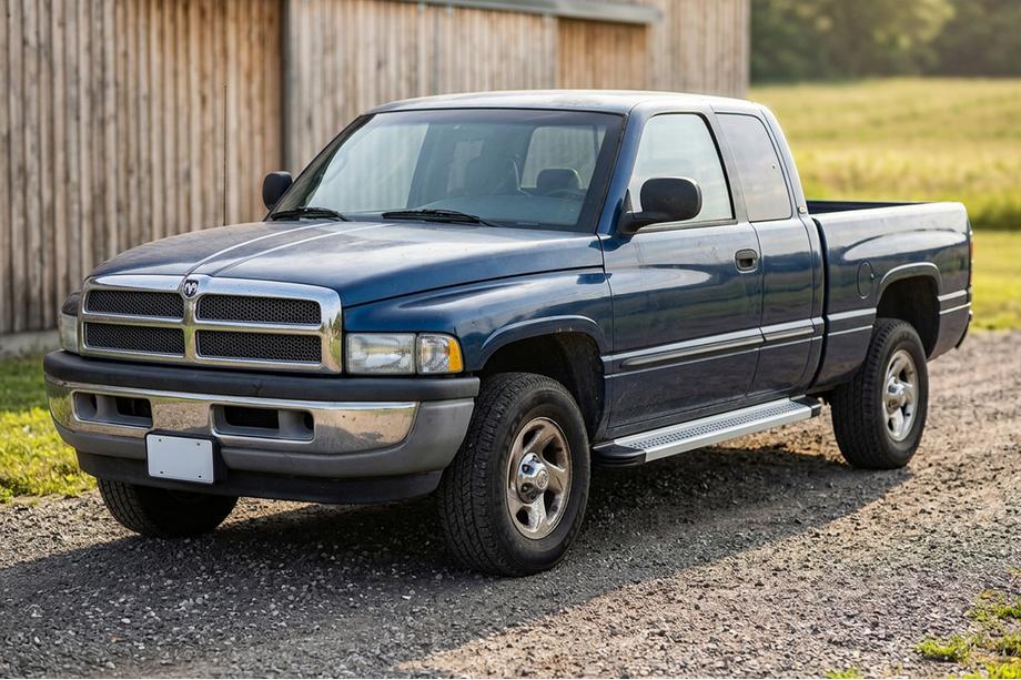 Dodge RAM (BR/BE) 1994–2002 Seitliche Trittbretter Maya V2 (Set, Aluminium) Image