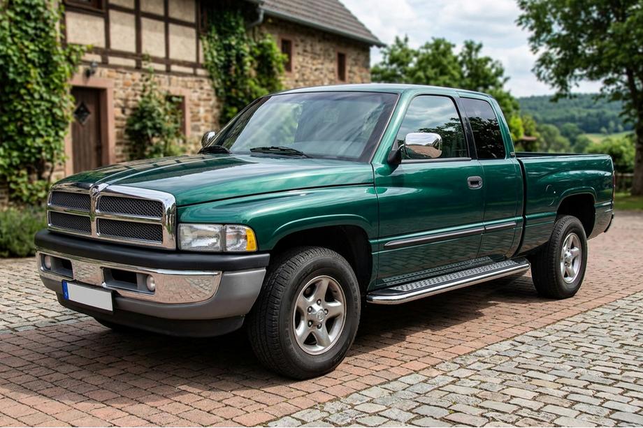 Dodge RAM (BR/BE) 1994–2002 Seitenschweller Maydos V2 (2 Stk., Aluminium & Edelstahl) Image