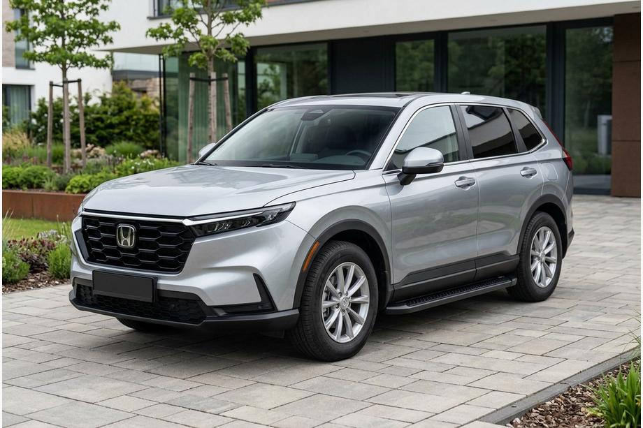 Honda CRV 2022- Allmond Black Seitenschweller (2 Stk., Aluminium) Image
