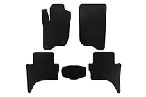 Mitsubishi L200 2015-2024 EVA-Fußmatten (kurzer Radstand, schwarz) Foto 1