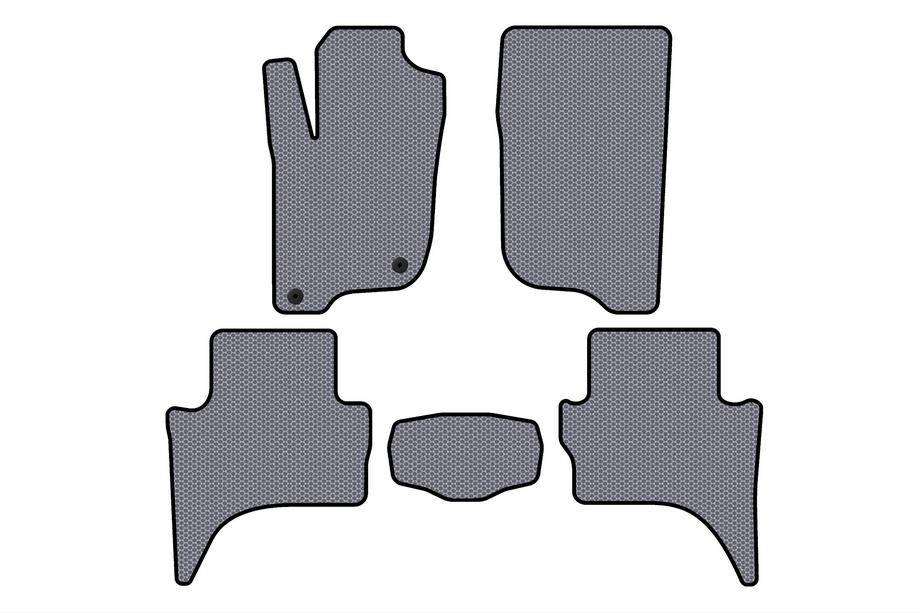 Mitsubishi L200 2015-2024 Gummimatten Carsuit (Short base, Grau) Image