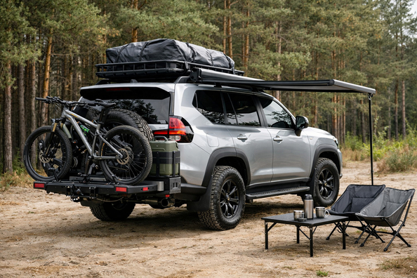 Was man am Toyota Land Cruiser Prado 250 für die Familie nachrüsten kann