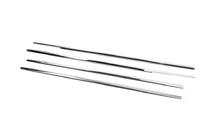 Honda Civic Sedan VII 2001-2006 Fensterzierleisten außen Edelstahl (4 Stk) Carmos - Türkischer Edelstahl Foto 3