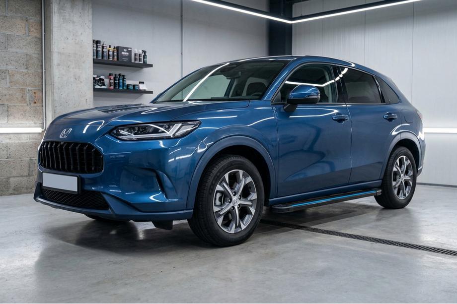 Honda ZR-V 2022- Trittbretter Maya Blue (2 Stk., Aluminium) Foto 1