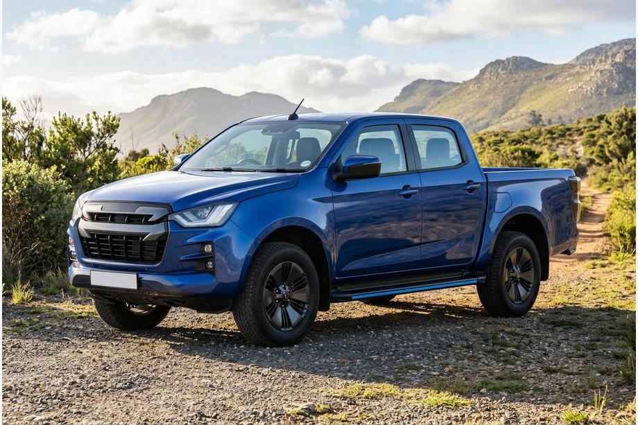 Isuzu D-Max 2019- Trittbretter Maya Blue (2 Stk., Aluminium) Image