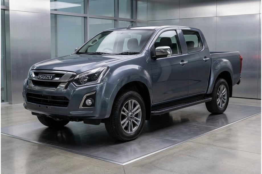 Isuzu D-Max 2019- Seitliche Trittbretter Bosphorus Black (2 Stk., Aluminium) Image
