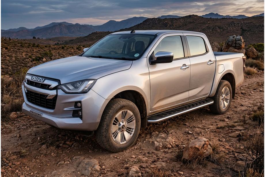 Isuzu D-Max 2019- Trittbretter Maydos V1 (2 Stk., Aluminium & Edelstahl) Image