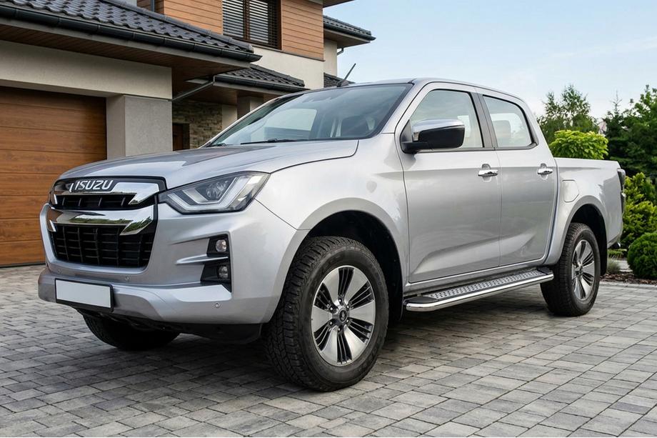 Isuzu D-Max 2019- Seitenschweller Maydos V2 (2 Stk., Aluminium & Edelstahl) Foto 1
