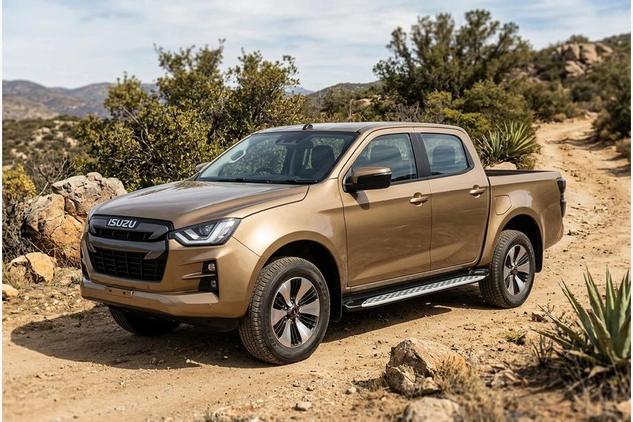 Isuzu D-Max 2019- Trittbretter Shining V1 (2 Stk., Aluminium) Image