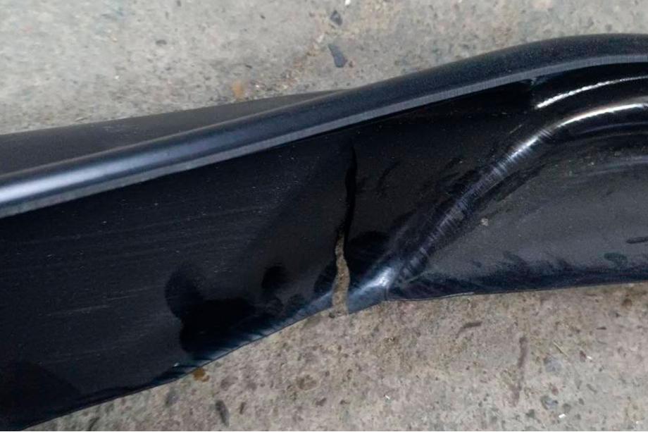 Volkswagen Golf 7/E-Golf 2012-2020 B-Ware Frontlip-Ansatz DPT V-1 (für Serienstoßstange, 2017-2019, lackierfertig) Foto 3