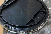 Mercedes GLE coupe C292 2015-2019 B-Ware Frontemblem unter Glas, Chromrahmen a0008880111 Foto 3