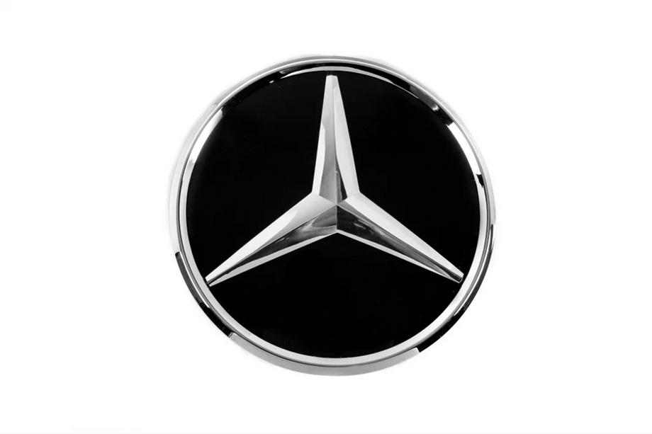 Mercedes GLE/ML class W166 2011-2018 B-Ware Frontemblem unter Glas, Chromumrandung a0008880111 (für GLE) Image