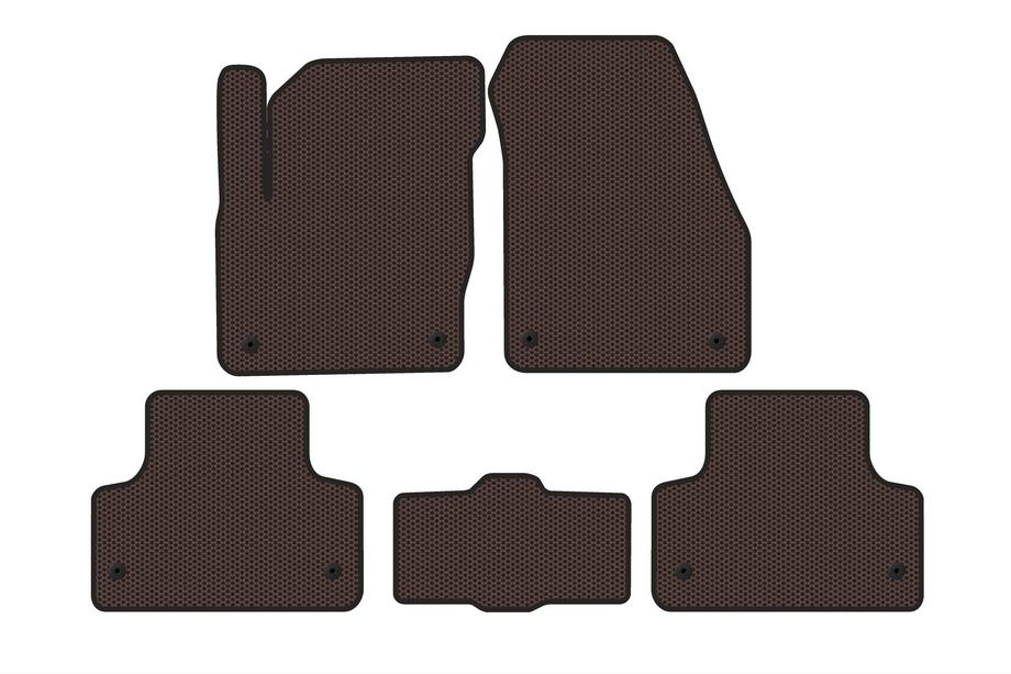 Range Rover Evoque 2012-2018 Gummimatten Carsuit (Braun) Image