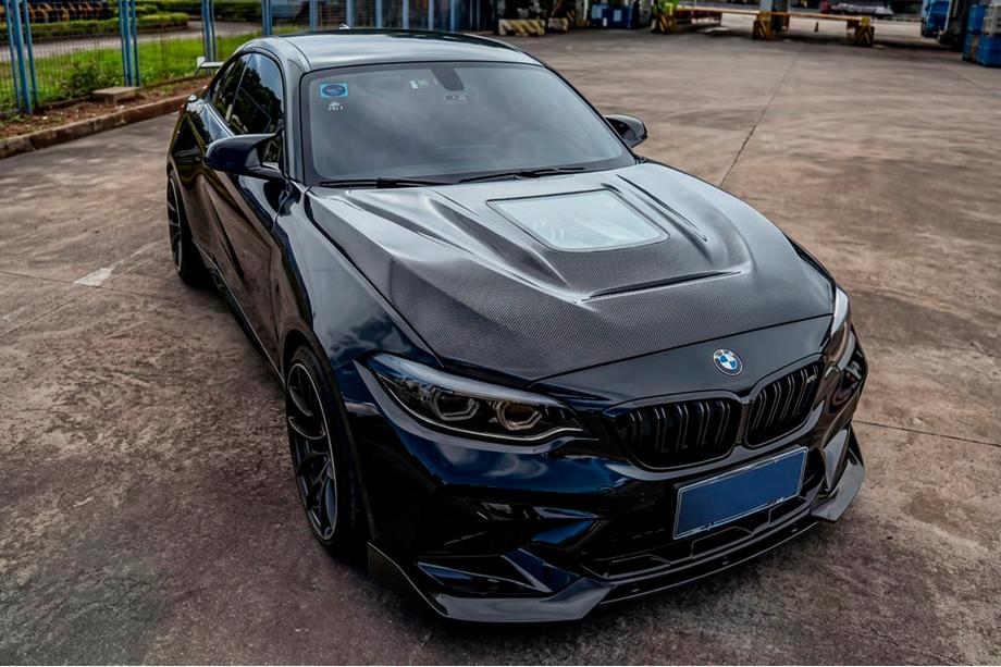BMW 2 Series F22/F23 2014-2021 Motorhaube V2 (Carbon) Image