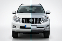 Toyota Land Cruiser Prado 150 2009-2023 Restyling-Kit von 2009-2013 auf 2013-2017 Foto 1