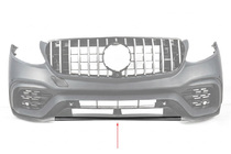 Mercedes GLC X253 2015-2022 Frontstoßstange Einsatz GLC63 AMG 2015-2019 (zentral) Foto 1