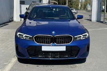 BMW 3 Series G20/G21 2018- Nieren 1-Bar LED (2022+, Hochglanzschwarz) Foto 1