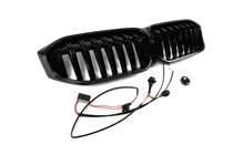 BMW 3 Series G20/G21 2018- Nieren 1-Bar LED (2022+, Hochglanzschwarz) Foto 10