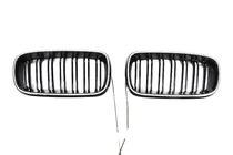 BMW X6 F16 2014-2019 M-Look LED Nieren (Hochglanz Schwarz) Foto 2