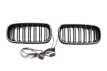 BMW X6 F16 2014-2019 M-Look LED Nieren (Hochglanz Schwarz) Foto 7