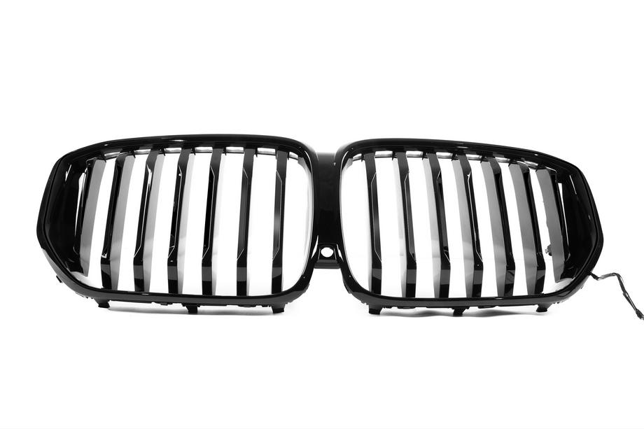 BMW X5 G05 2019–2026 Nieren-Kühlergrill 1-Bar LED (2023+, Schwarz Hochglanz) Foto 1