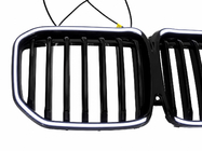 BMW X7 G07 2019- Nierengrills 1 Bar LED (2019-2022, Schwarz Hochglanz) Foto 4