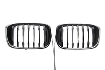 BMW X3 G01 2018- Nierengitter 1 Bar LED (2018-2021, Schwarz Hochglanz) Foto 2