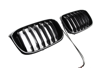 BMW X4 G02 2018- Nierengitter 1 Bar LED (2018-2021, Schwarz Hochglanz) Foto 4