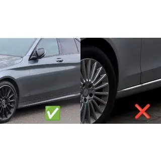 Premium Schmutzfänger vorn (für AMG-Line, 2 Stk.) Foto 2