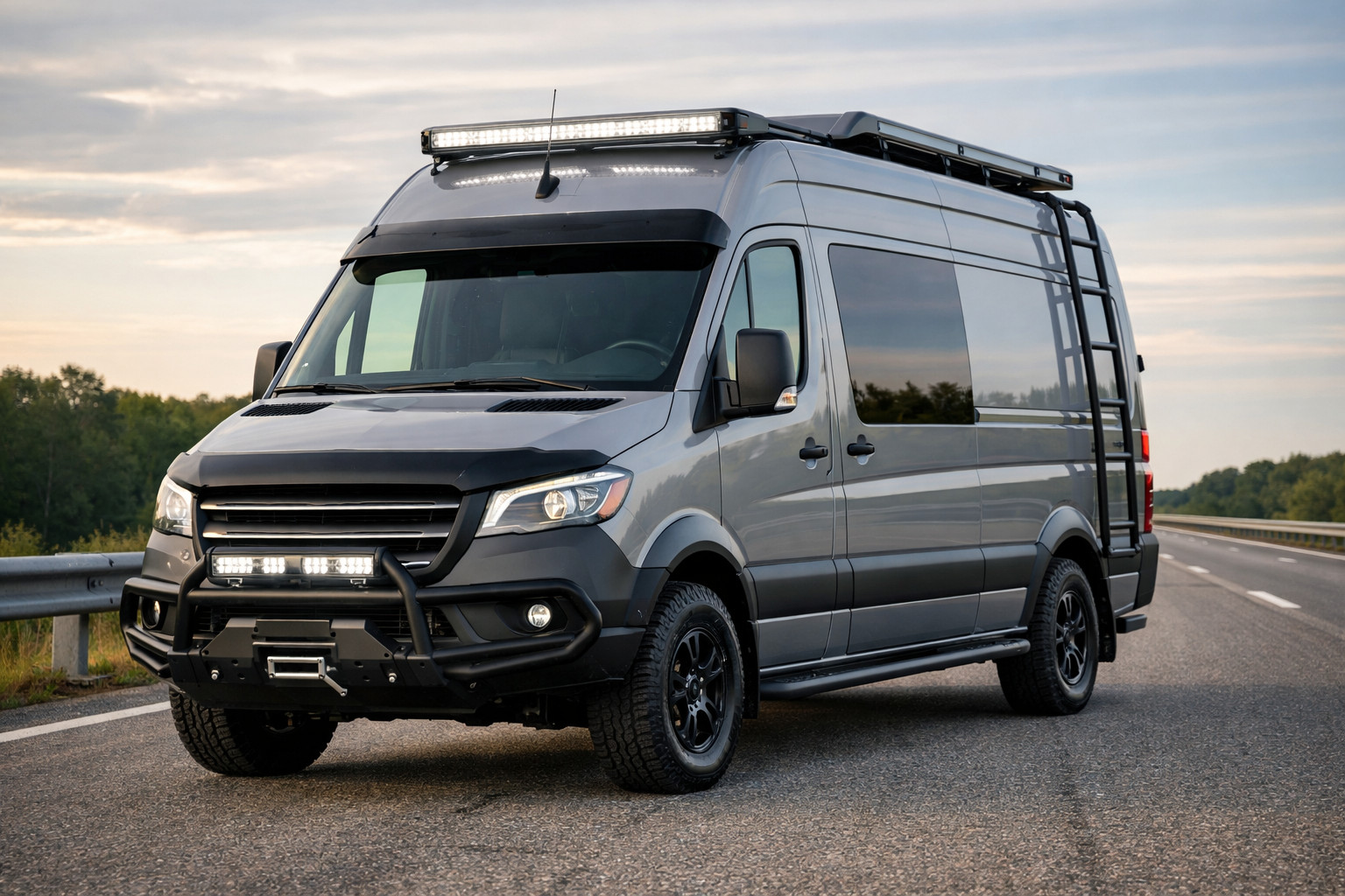 Mercedes Sprinter W907/W910 Autobahn-Upgrade-Paket: Schutz, Komfort, Optik
