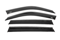BMW X5 E70 2007-2013 Windabweiser mit schwarzer Zierleiste Niken Luxury (4 Stk.) Foto 1