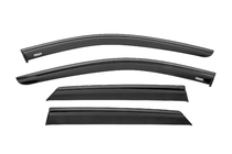 Mercedes ML W164 2005-2011 Windabweiser mit schwarzer Zierleiste Niken Luxury (4 Stk.) Foto 1
